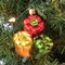 Old World Christmas 3.0 Inch Bell Peppers Tree Ornament , Vegetables Good Luck